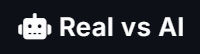 Real VS AI